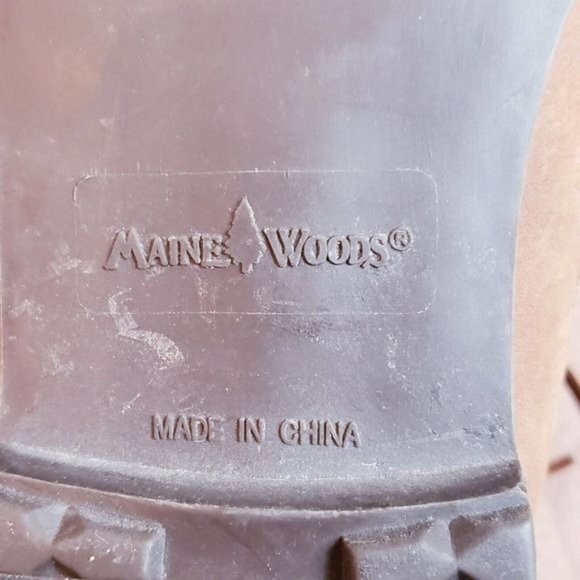 Maine Woods Womens Size 8 M Brown Leather Slip On Loafer Everyday Shoes Used - Picture 11 of 12